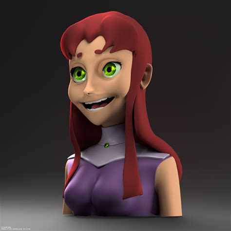 dc cnc starfire|st DC Universe Starfire, Characters 3D model for CNC: STL / .